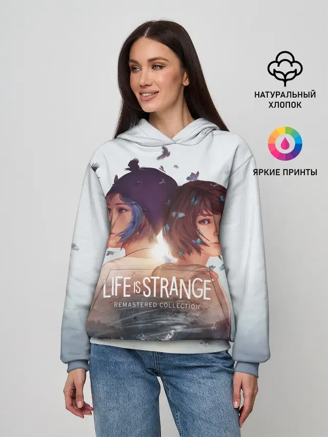 Женское худи с принтом «Life is strange Remaster»