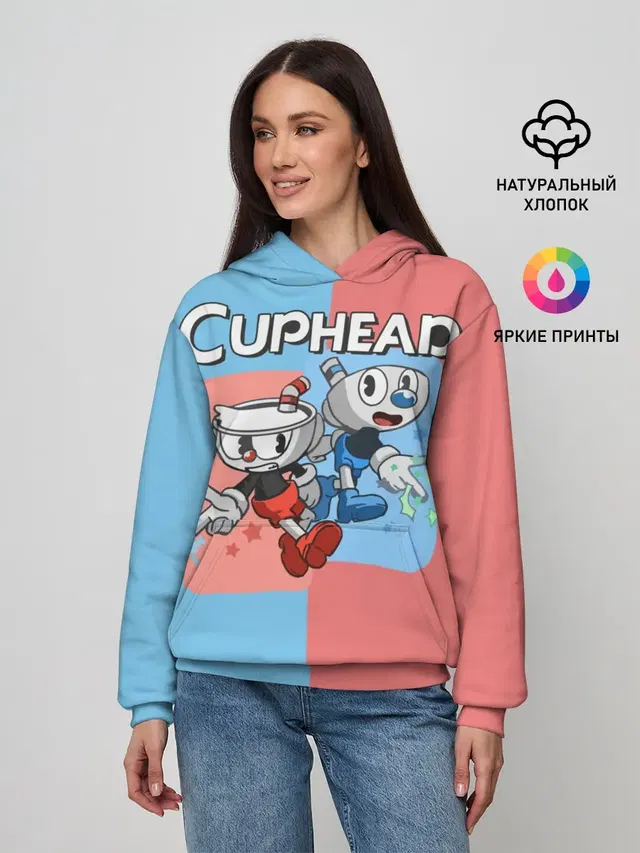 Женское худи с принтом «Caphead»