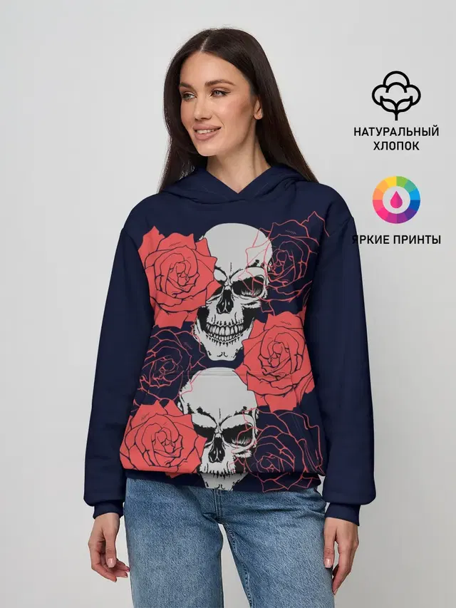 Женское худи