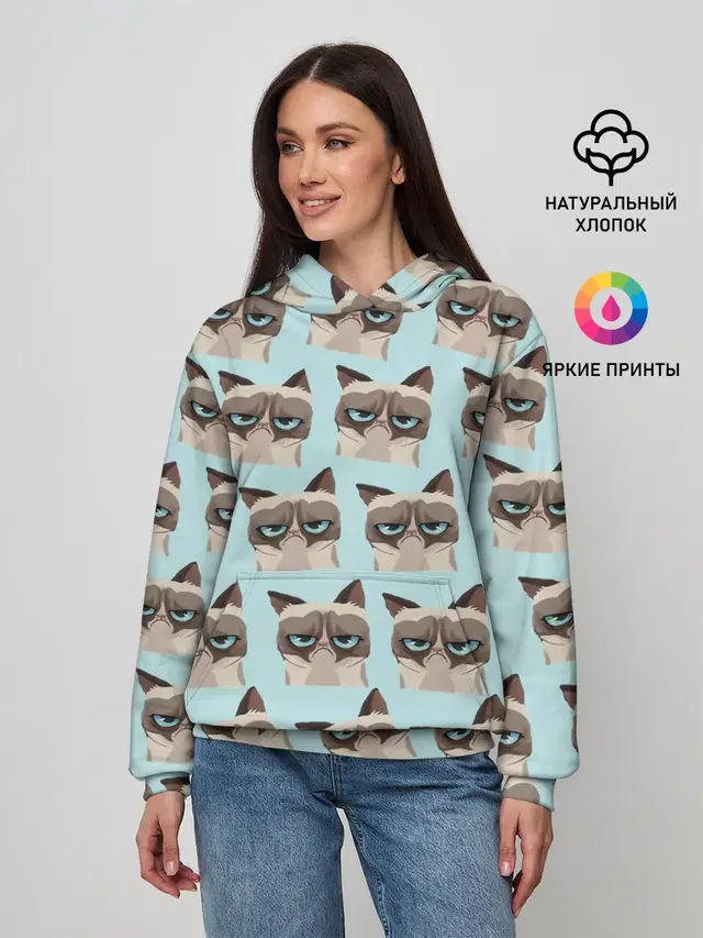 Грустный котик