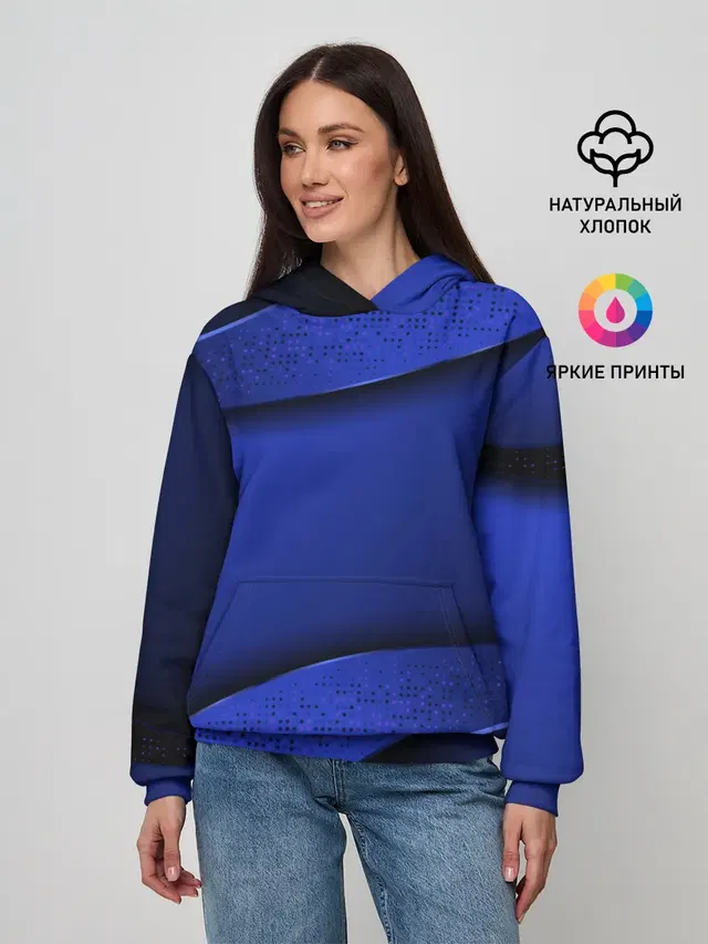 3D BLUE Вечерний синий цвет