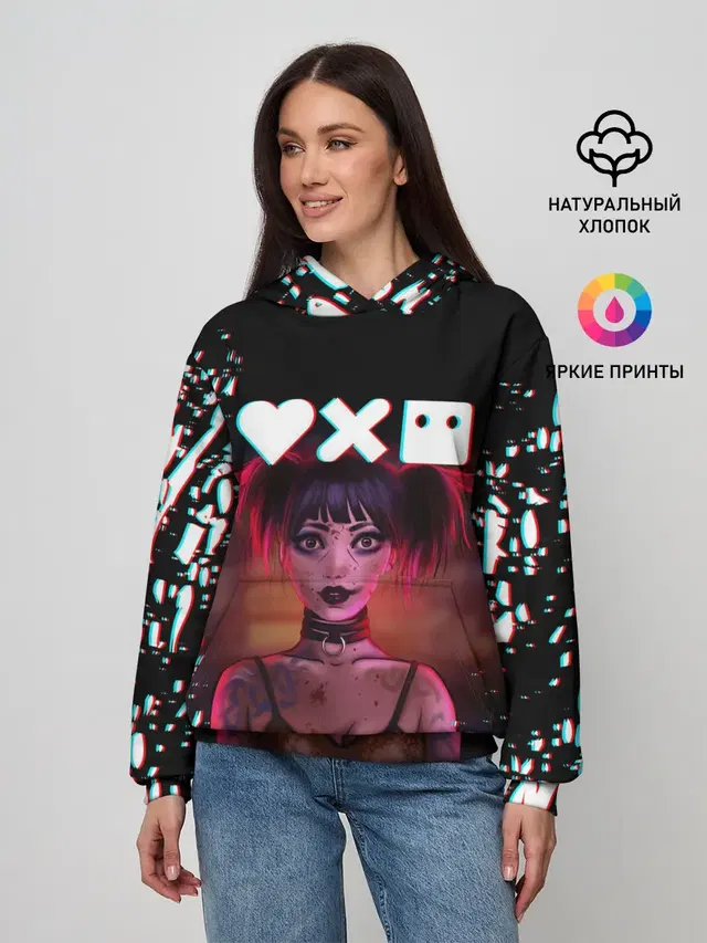 Женское худи