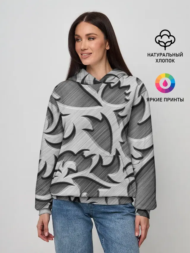 Монохромный узор