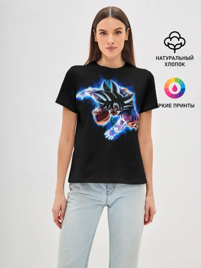 Женская базовая футболка с принтом «Hero Dragon Ball»