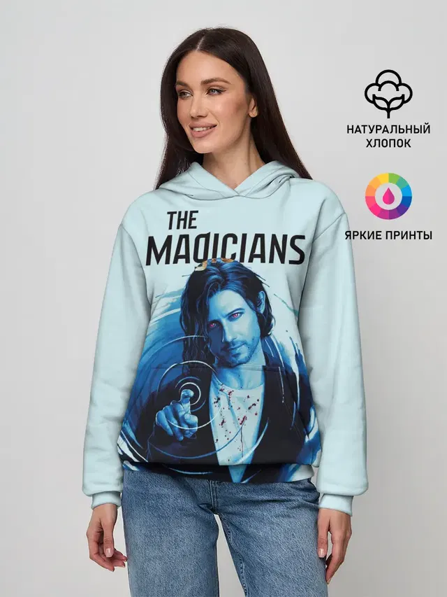 Женское худи с принтом «Разное — The Magicians»