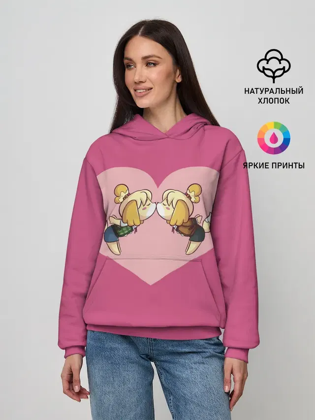 Женское худи с принтом «Sweet Isabelle»