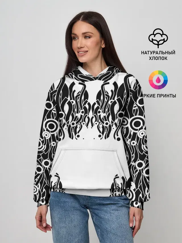 абстракция, круги, линии,