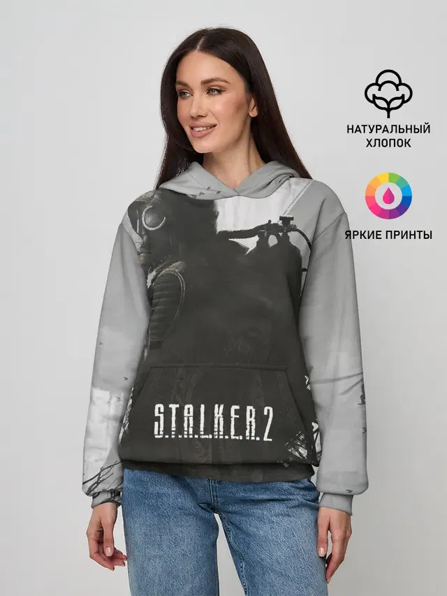 Женское худи с принтом «Stalker — STALKER 2»