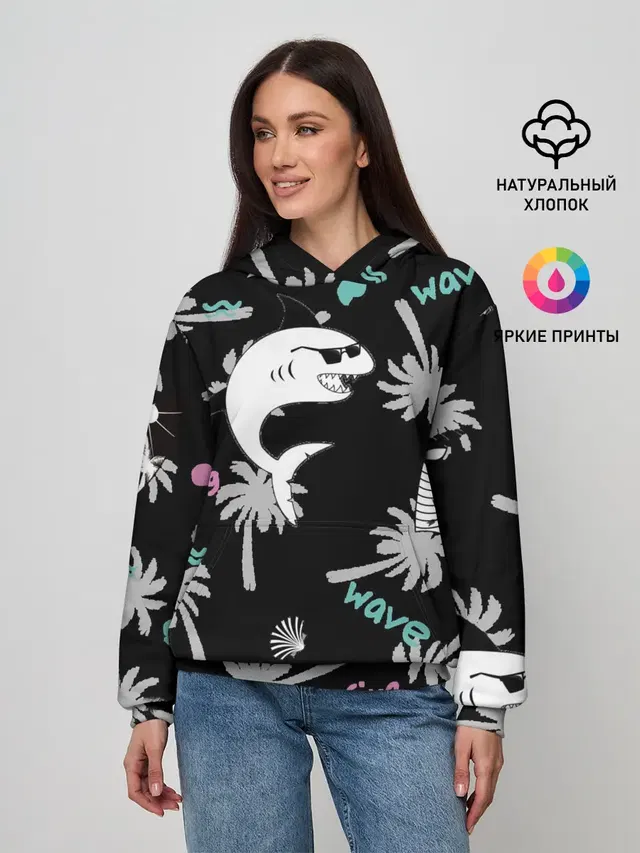 Акула и серфинг