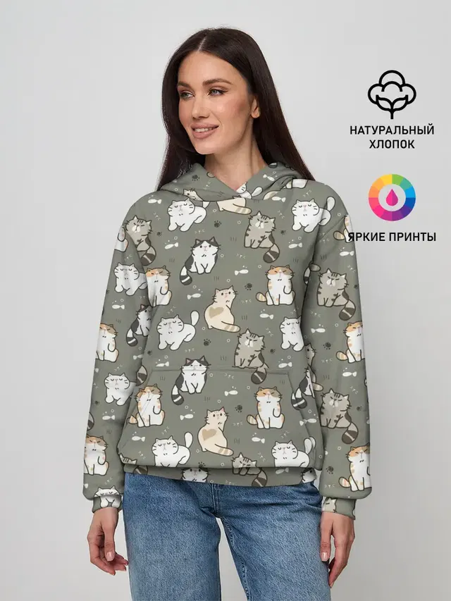Кошечки с рыбками