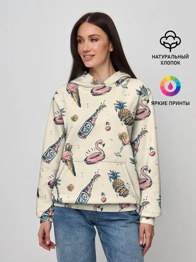 Винтажный Гавайский Рисунок