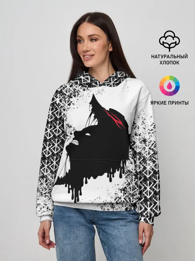 Женское худи