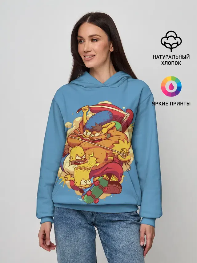 Драка с Симпсонами