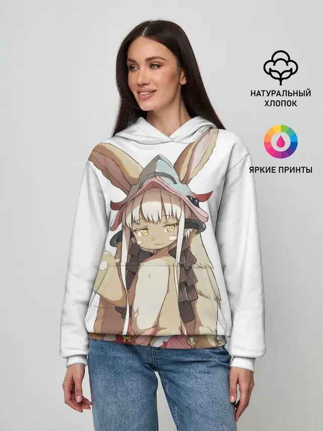Женское худи с принтом «Nanachi»