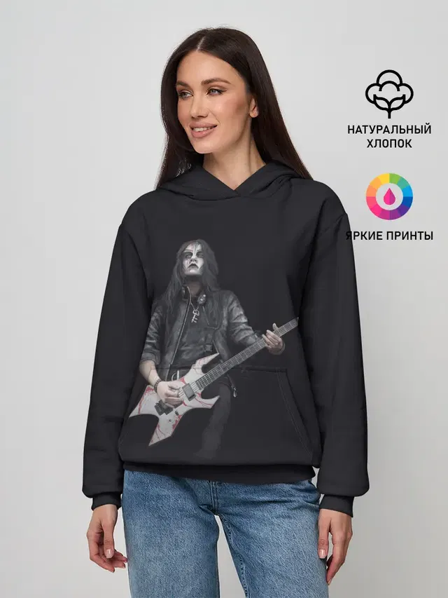 Женское худи с принтом «James Root»