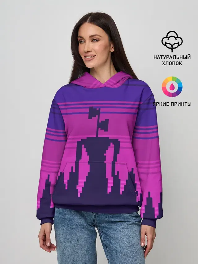 Сиреноголовый Пиксельный Город
