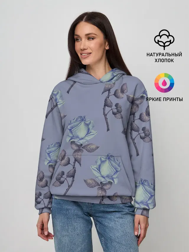 Голубые розы