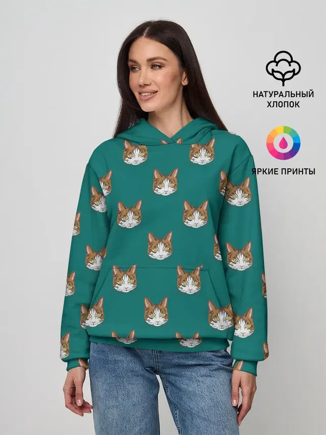 Рыжий кот паттерн