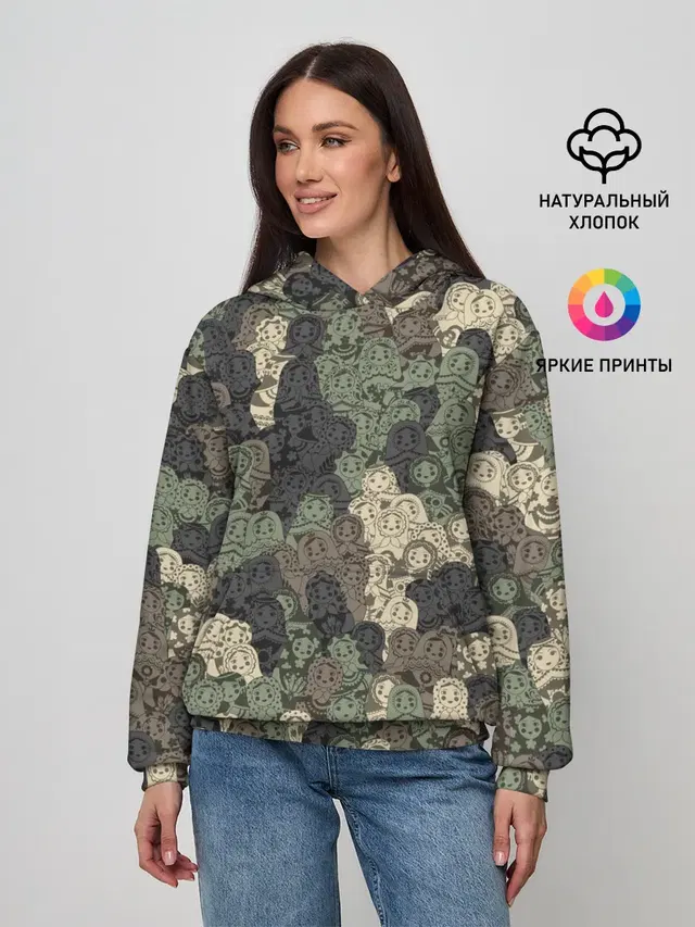 Камуфляж из матрёшек