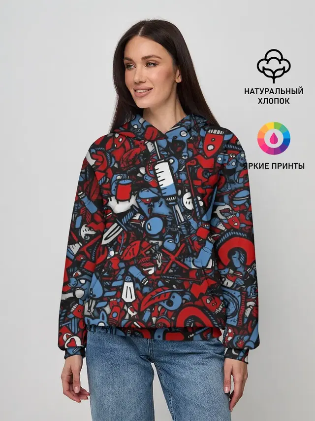 RedBlue stikers