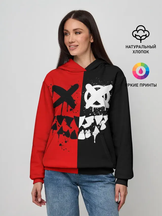Smail Black and red