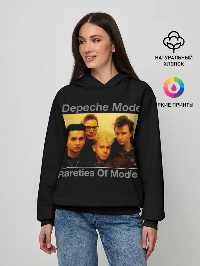 Женское худи с принтом «Depeche Mode — Rareties of Mode - Depeche Mode»
