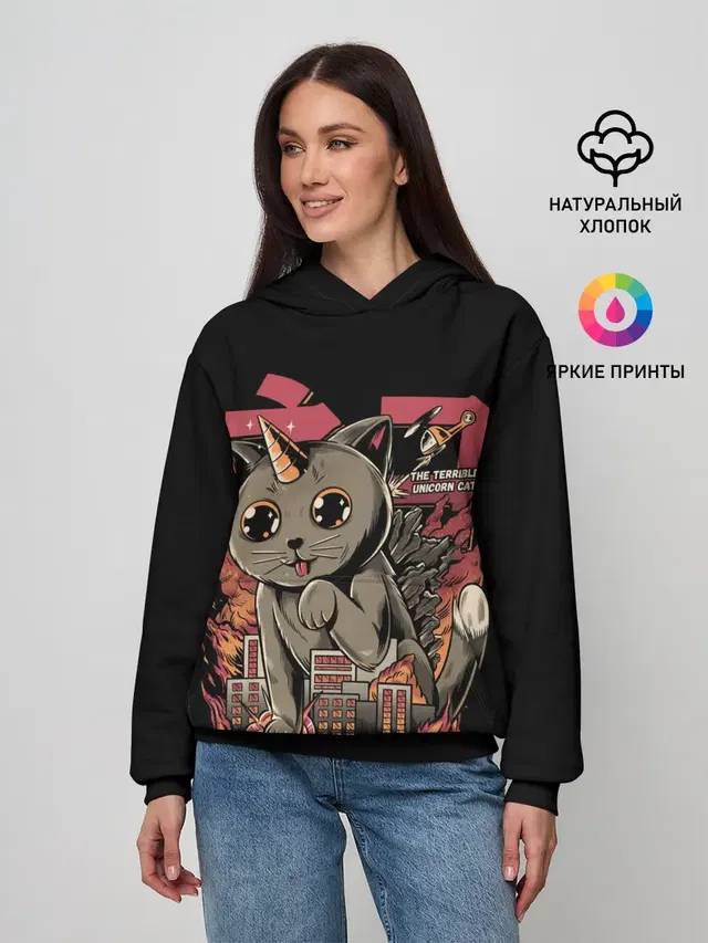 АНИМЕ КОТ-ЕДИНОРОЖЕК