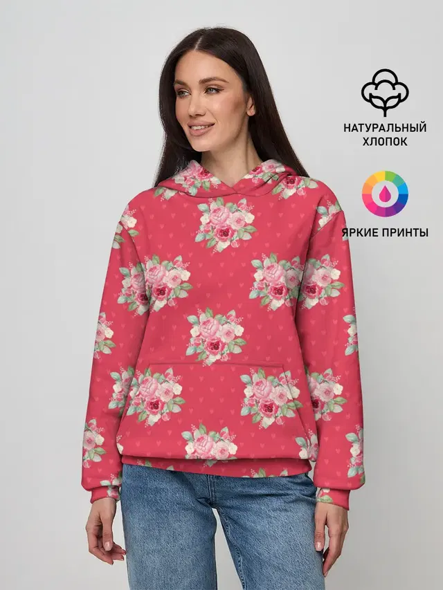 Красные цветы розы