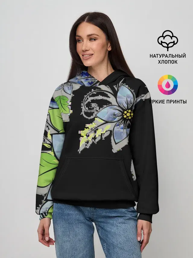 Цветочная композиция с бабочками