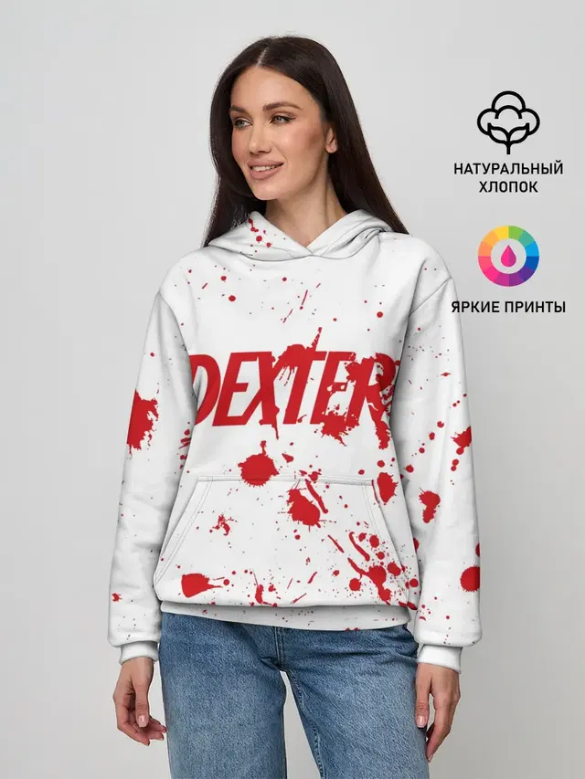 Dexter logo Декстер брызги крови