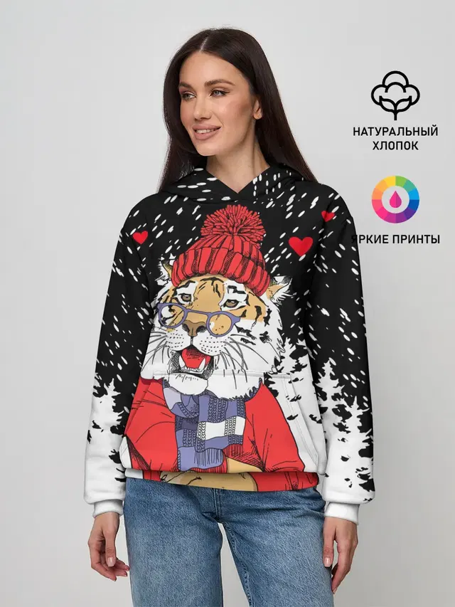 Тигр в красном