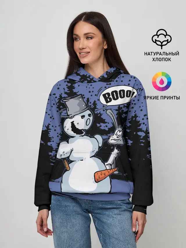 Снеговик на Хэллоуин