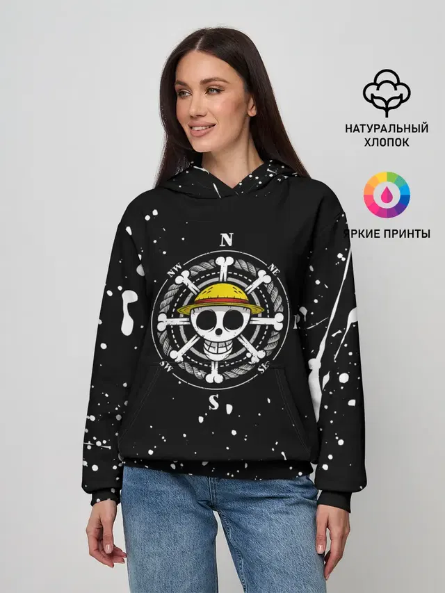ONE PIECE | ВАН ПИС ЧЕРЕП БРЫЗГИ КРАСОК