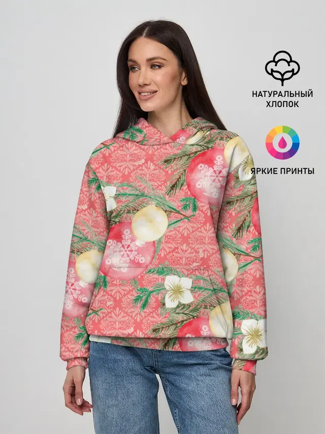 Новогодние красные шары