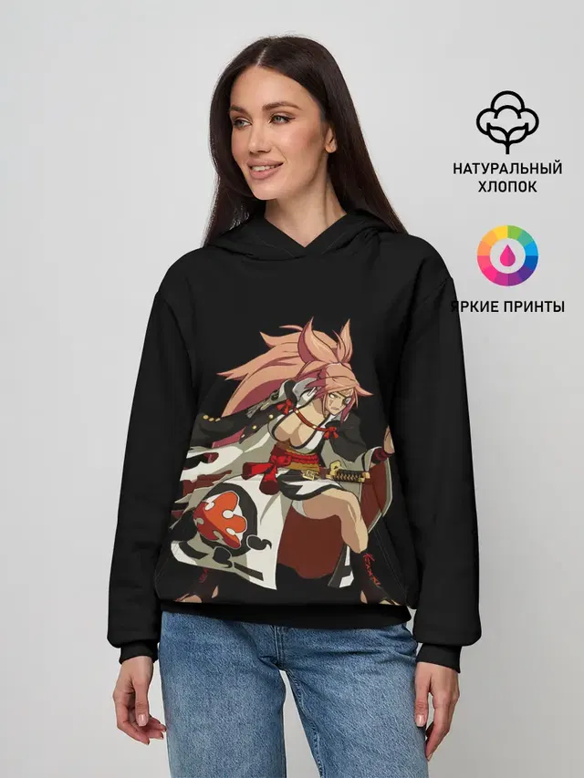 Женское худи с принтом «Baiken Sprite»