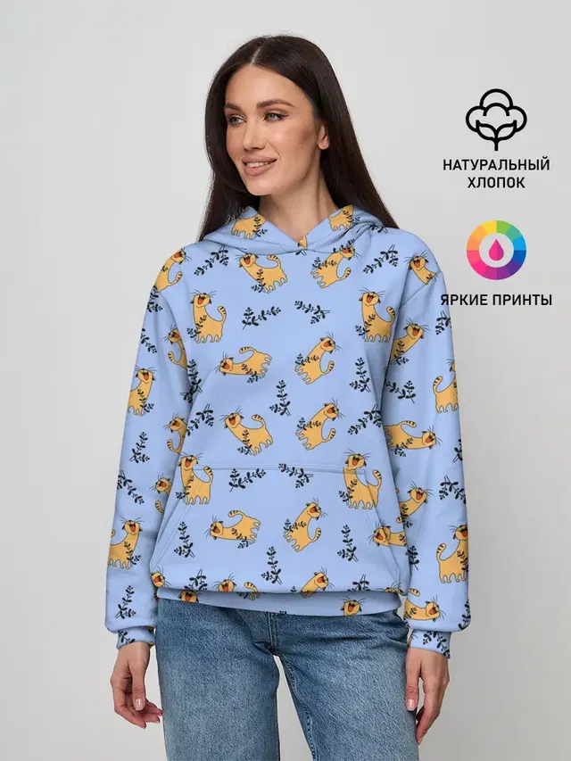 Радостный кот