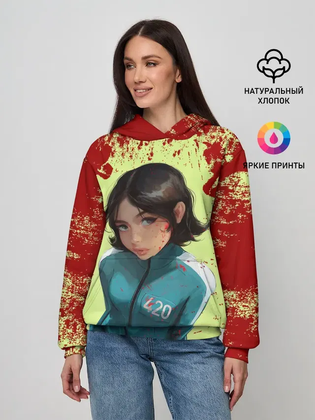Женское худи