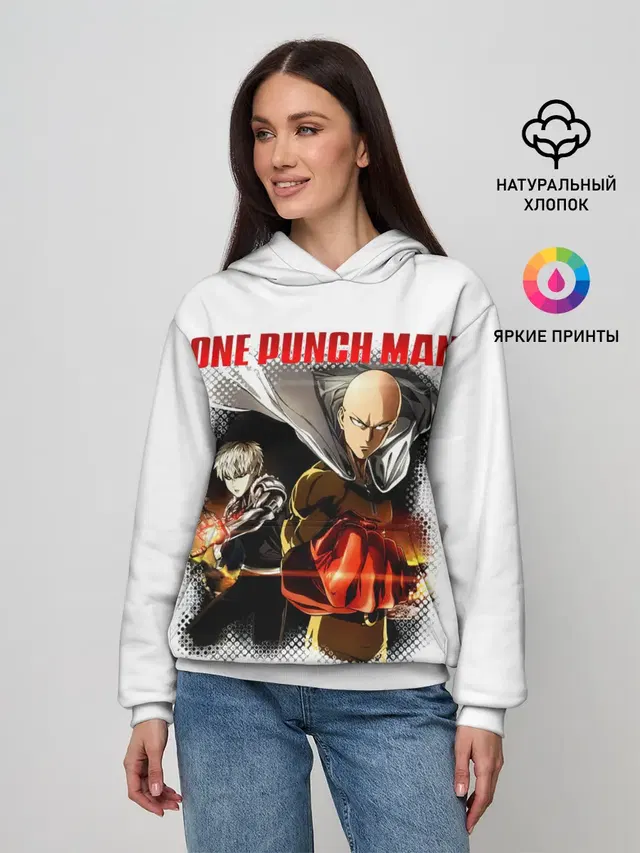 Сайтама и Генос One Punch-Man