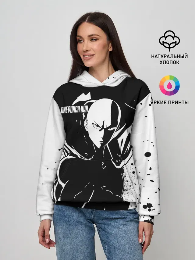 Черно-белый Сайтама One Punch-Man