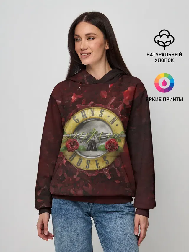 Лого GNR в розах