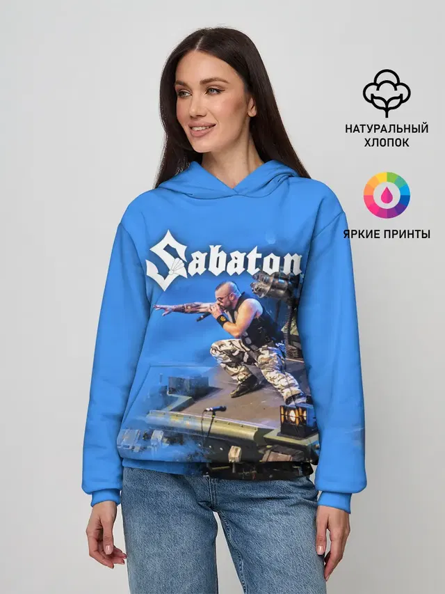 Йоаким Броден на танке Sabaton