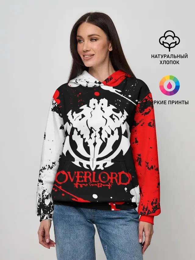 Женское худи с принтом «Overlord»