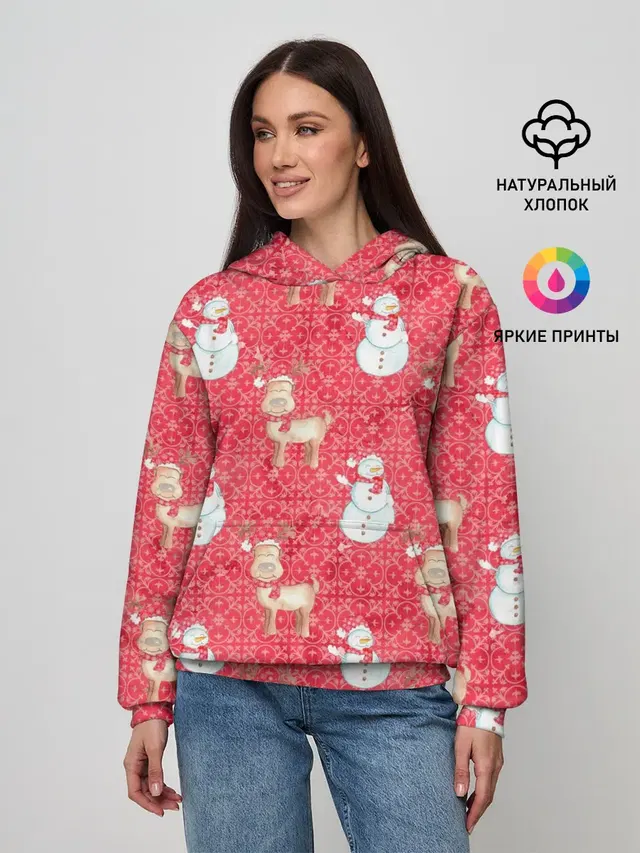 Снеговики и олени