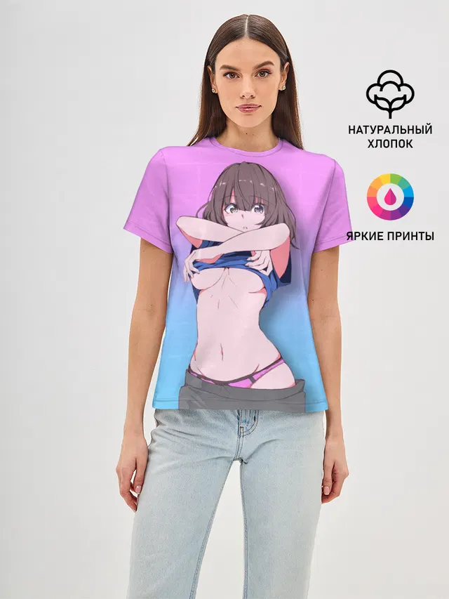 Anime girl with sword