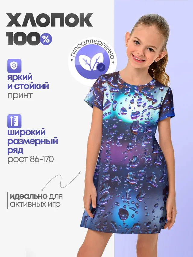 Капли на стекле макро