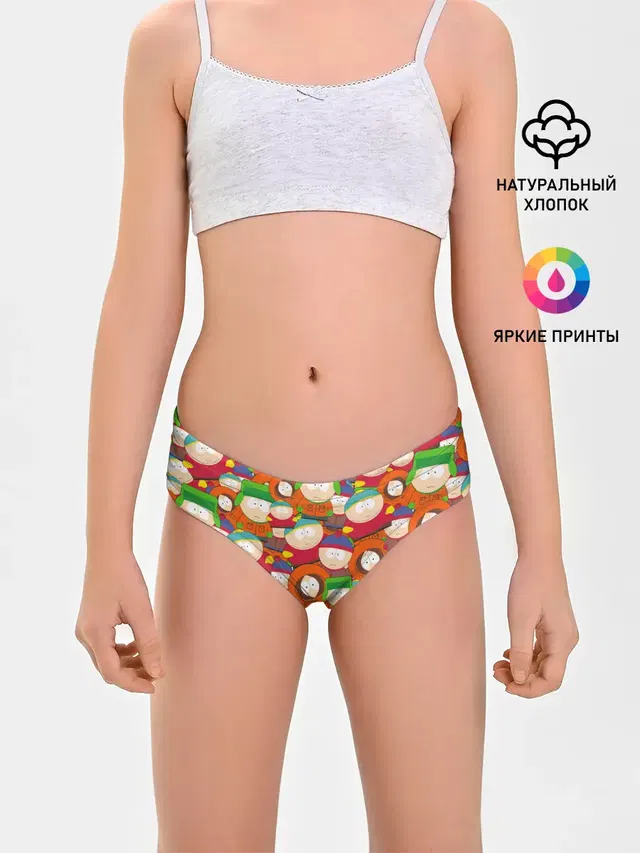 Трусы для девочек с принтом «Картман — ЮЖНЫЙ ПАРК»
