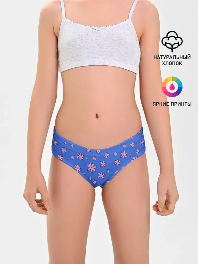 Цветочки рисованные