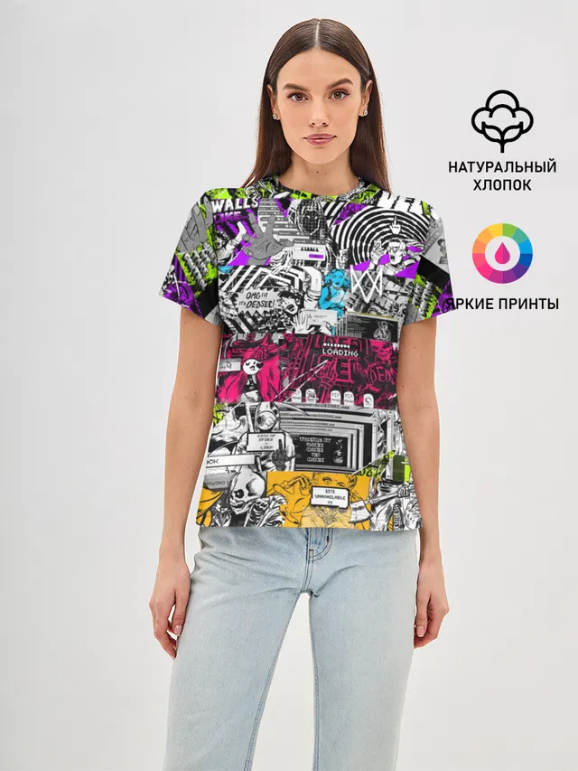 Женская базовая футболка