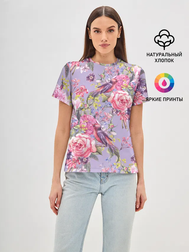 Лилии и розы