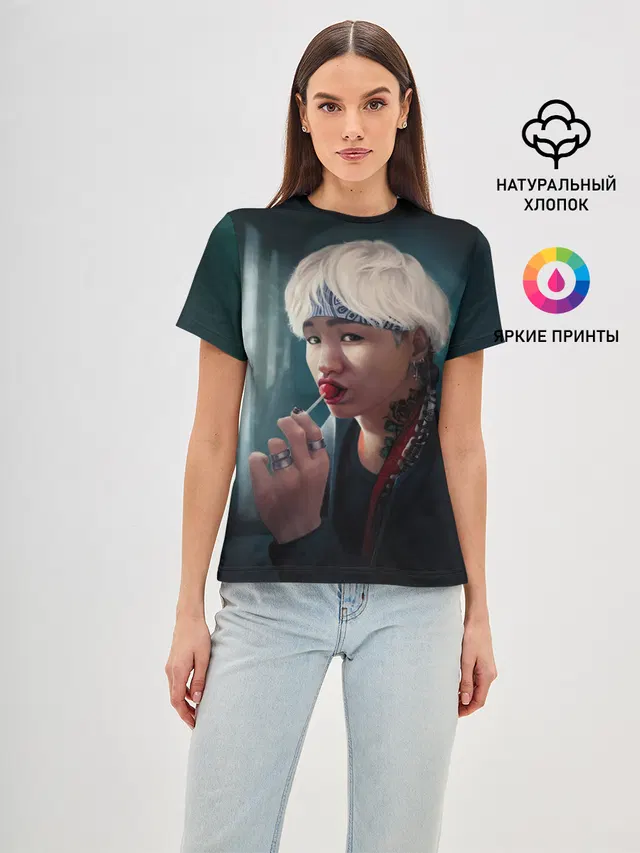 Женская базовая футболка